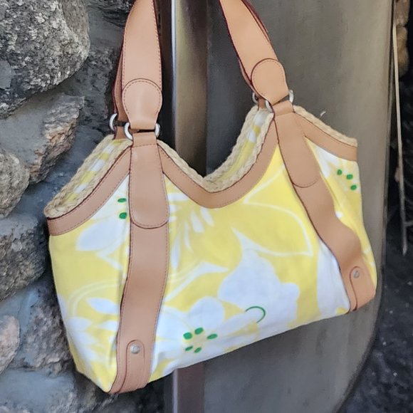 Tommy Hilfiger Yellow Floral Shoulder Bag - Picture 13 of 16